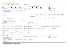 Image représentant Maisons vues du côté opposé à la mer et champ entouré de murets