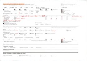 Image représentant L'église abbatiale Notre-Dame et la calvaire