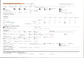 Image représentant La place Adolphe-Thiers (aujourd'hui place des Otages) et le viaduc vus de l'hôtel de ville.