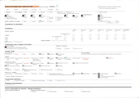 Image représentant Scène de marché au pied de la cathédrale Saint-Corentin