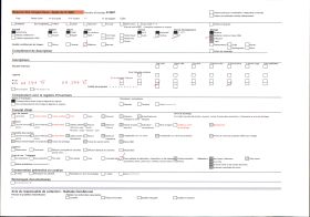 Image représentant Toits du village et paysage de culture, vue prise du château vers le sud-ouest