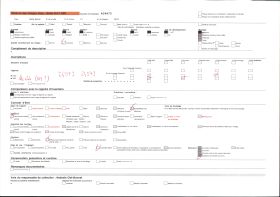 Image représentant Vue prise de Brévent (2532m) Le Mt Maudit, Mt Blanc, Les Bosses, les Dômes et l'aige du Goûter, l'aige de Biomassay, Gl. des Bossns, Gl. de Taconaz.
