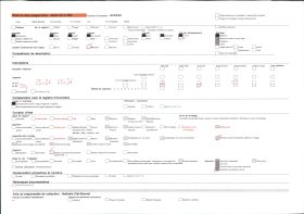 Image représentant France Les Alpes, Vue prise de la Flégère. Vue d'ensemble de l'aiguille Verte, du Dru, mer de Glace, des Gdes Jorasses, le Mt Mallet, l'aiguille de Charmoz et Aige Blaitière