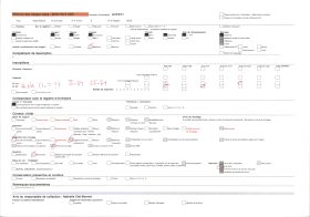Image représentant France, Les Alpes, Les Bossons - Galacier des Bossons, lieu dit des " Pyramides " (séracs)