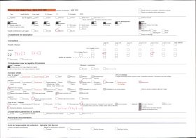 Image représentant France Les Alpes, Vallée de Chamonix, Coucher de Soleil s/ le Mt Blanc, les Aiges du Midi, du Plan et de la Blaitière (5h 15)