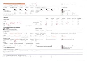 Image représentant France Les Alpes, Glacier des Bossons : La rive droite du glacier des Bossons vers le Glacier Supérieur