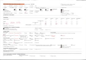 Image représentant France Les Alpes, Chamonix - Village des Tissours, Pont de neige s/ un torrent