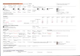 Image représentant France Les Alpes, Le Plan de l'Aiguille, Couloir d'avalanches de la Cornua (Couloir du Glacier des Pèlerins)