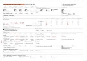 Image représentant France, Kaysersberg, Les Dernières maisons de la ville et la plaine ; au fond, le village de Kienzheim
