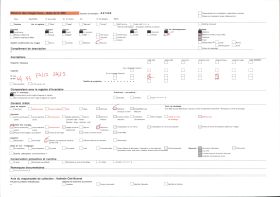 Image représentant France, Kaysersberg, Les Dernières maisons de la ville et la plaine ; au fond, le village de Kienzheim
