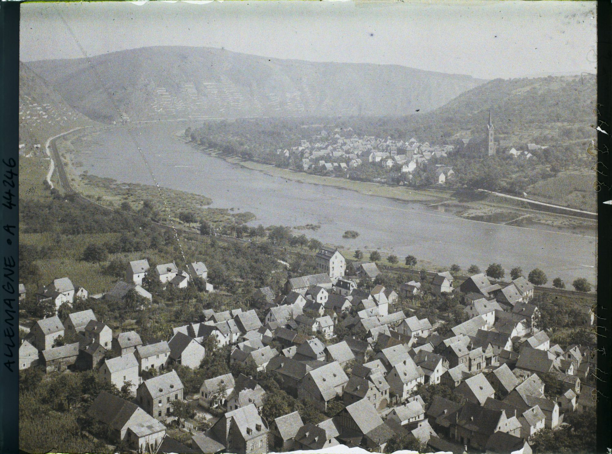 Image représentant Allemagne, Cobern (Moselle), Panorama de Cobern et de Bielrich