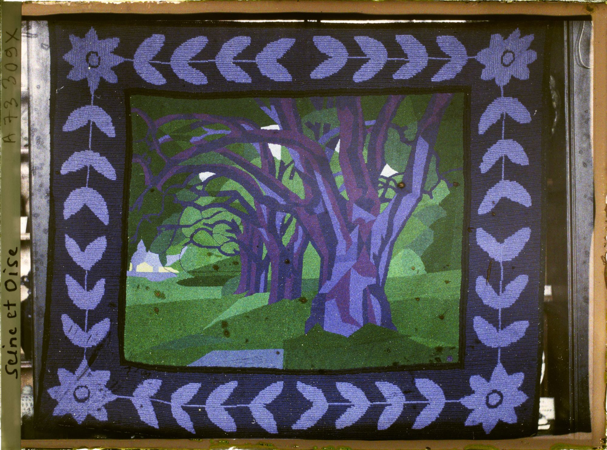 Image représentant Tapisserie représentant une forêt