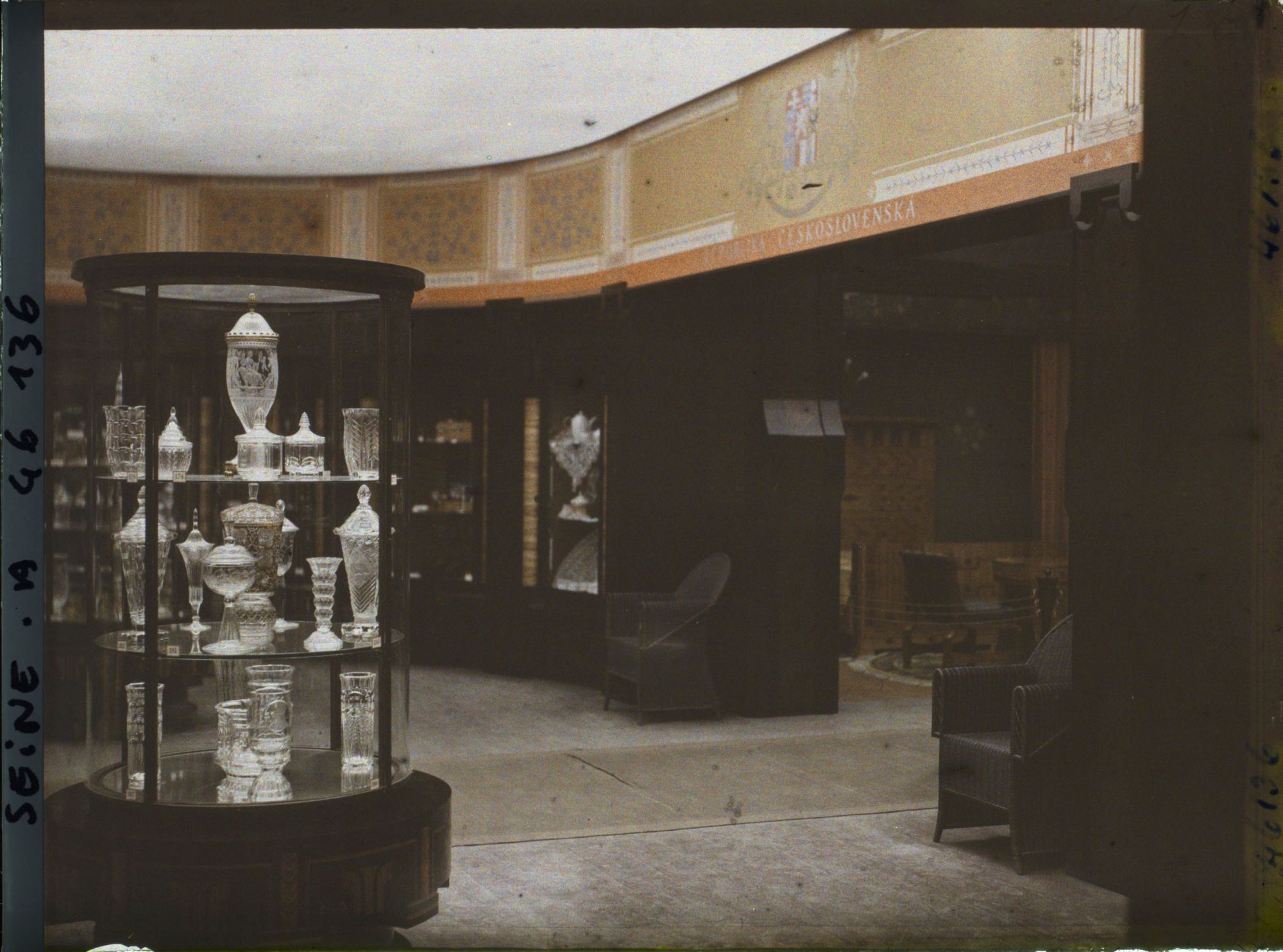 Image représentant L'Exposition des arts décoratifs, Section de la Tchécoslovaquie au Grand Palais