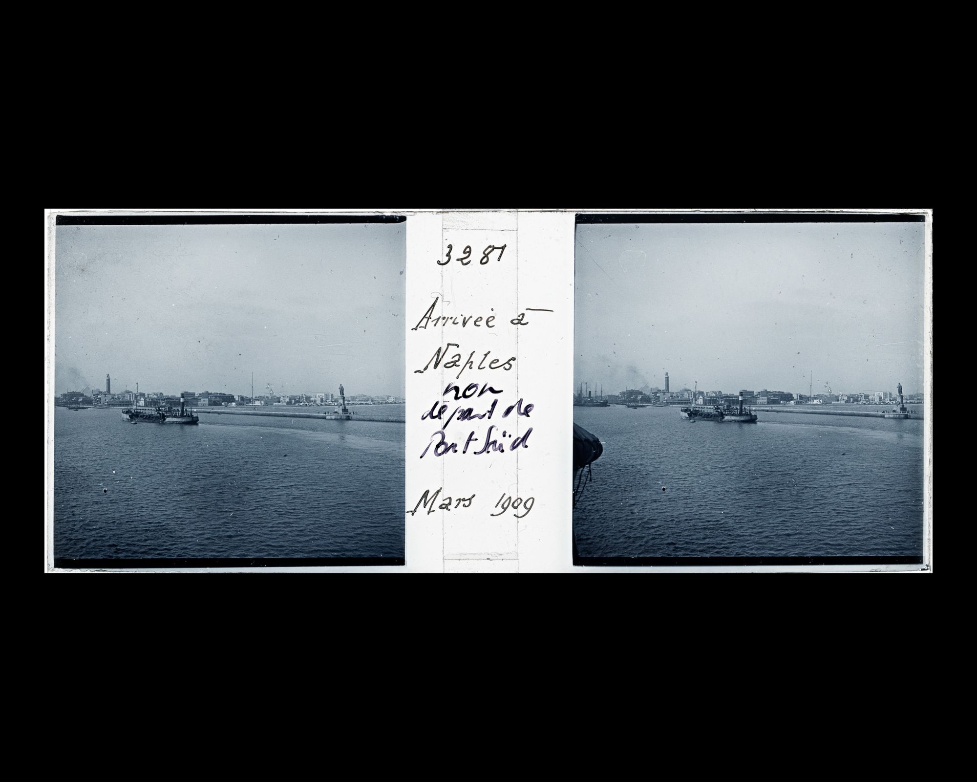 Image représentant Vue de la jetée et de la ville prise depuis le Lützow