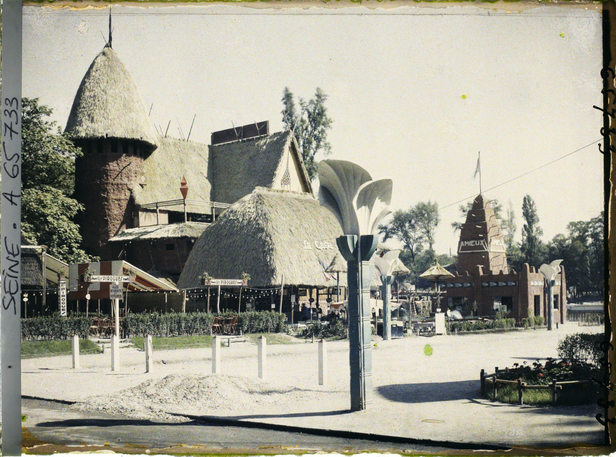 Image représentant L'Exposition Coloniale Internationale de 1931, restaurants de la section belge