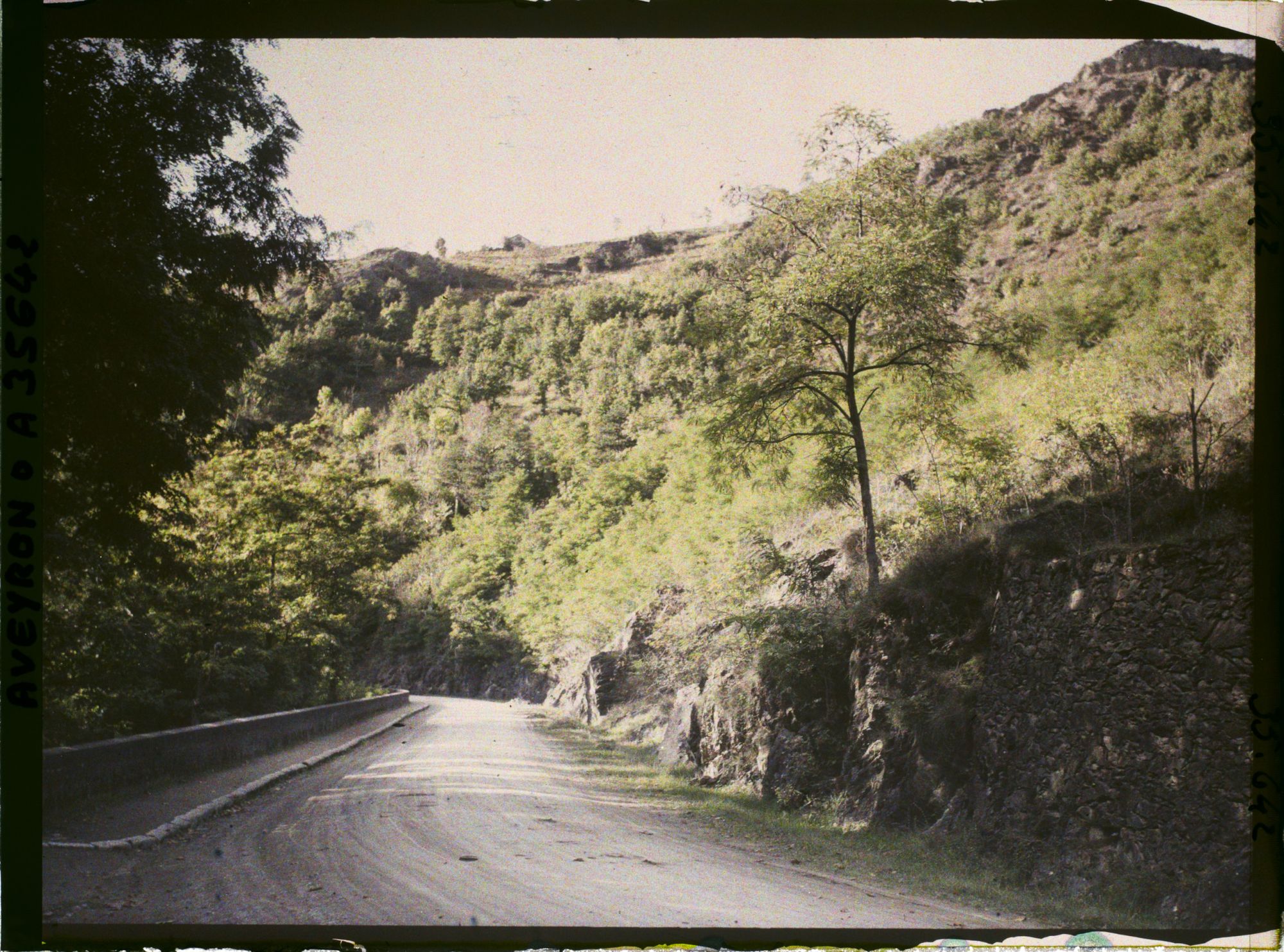 Image représentant Aspect de la route de Villefranche de Rouergue