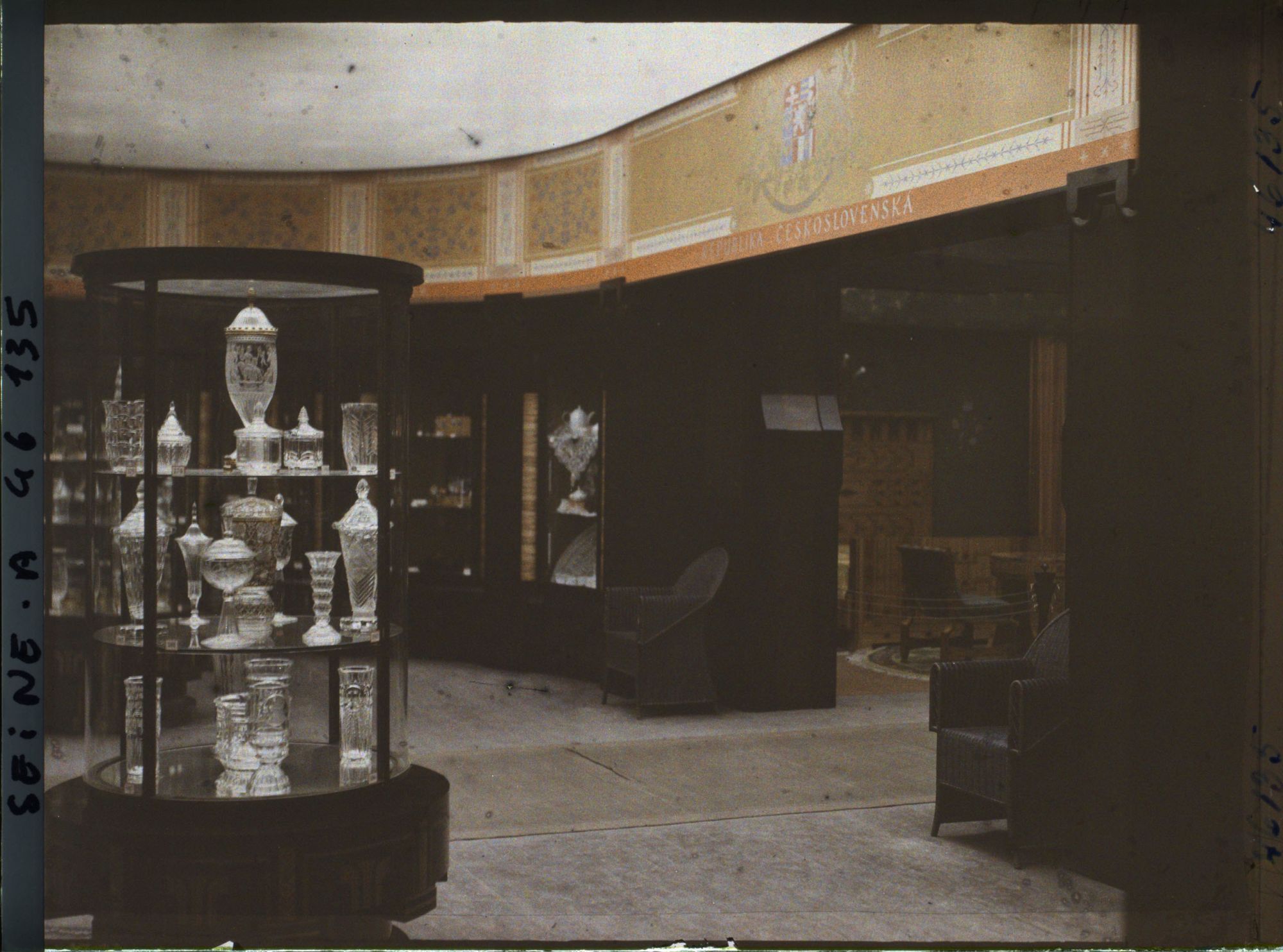 Image représentant L'Exposition des arts décoratifs, Section de la Tchécoslovaquie au Grand Palais