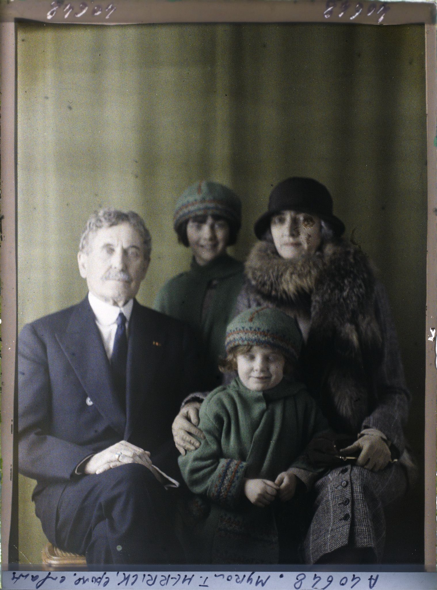 Image représentant L'ambassadeur  Myron Timothy Herrick et sa famille