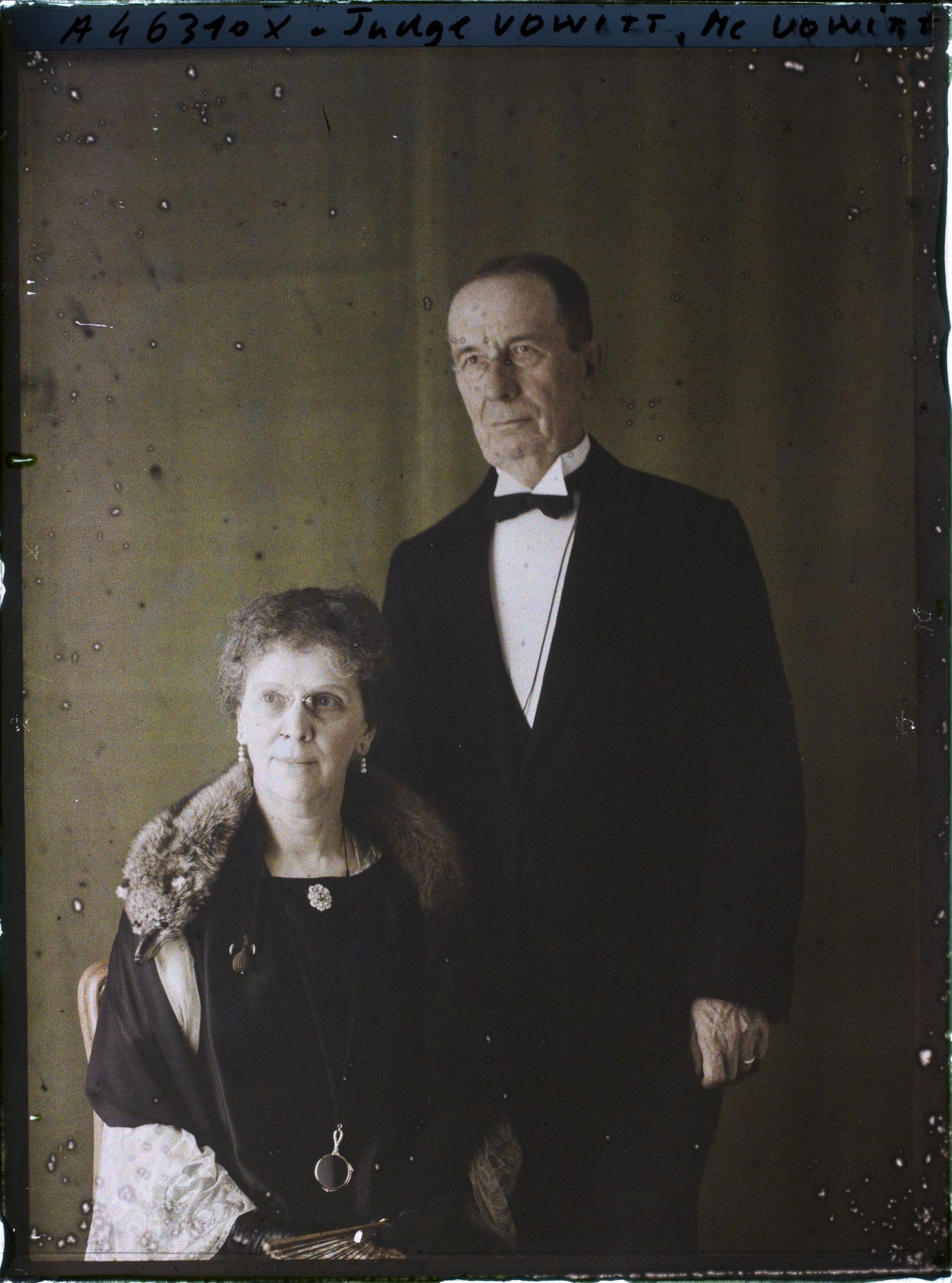 Image représentant Le juge Robert S. Uowett et son épouse