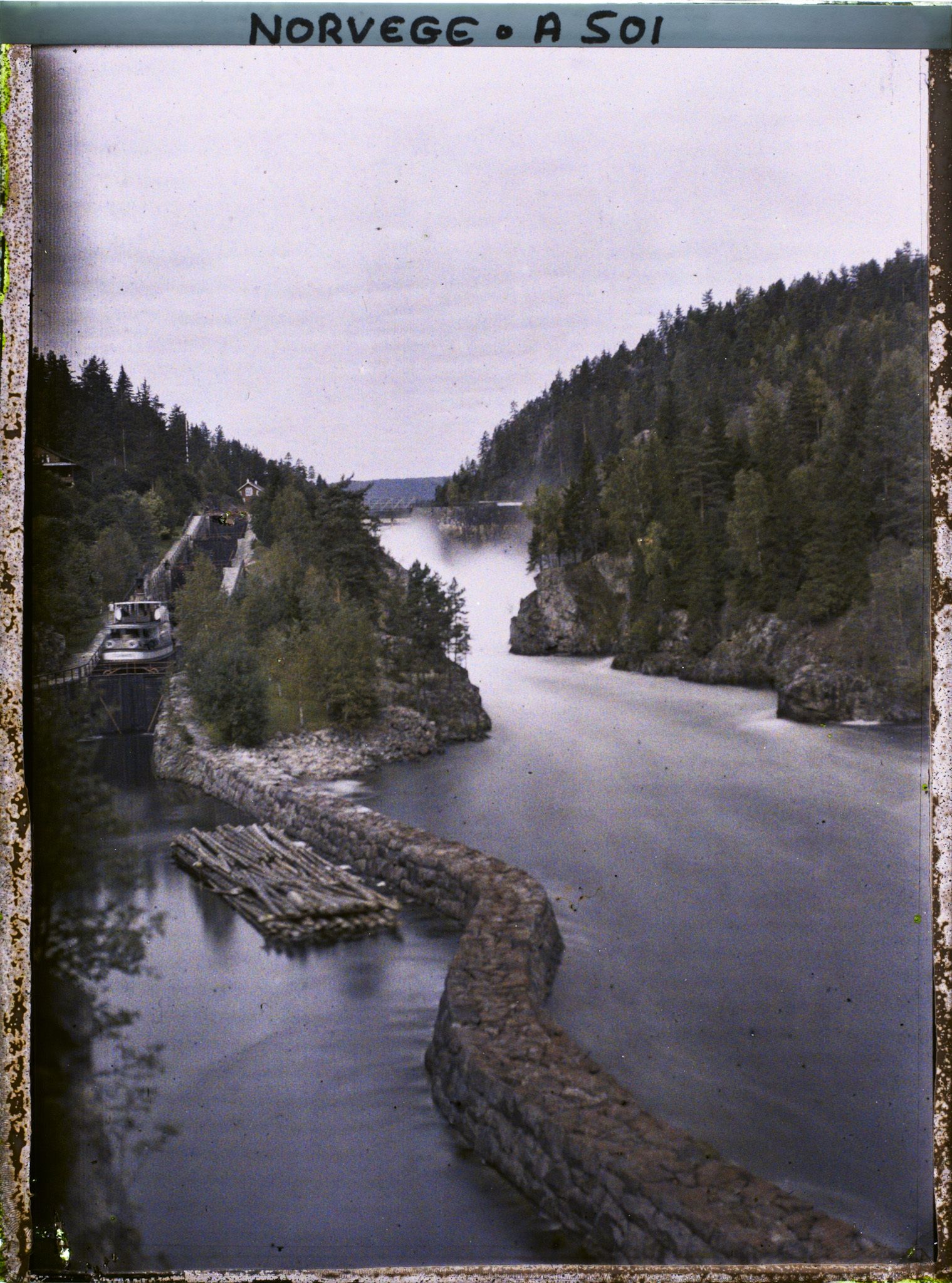 Image représentant Vers le barrage de Vrangfoss Sluse