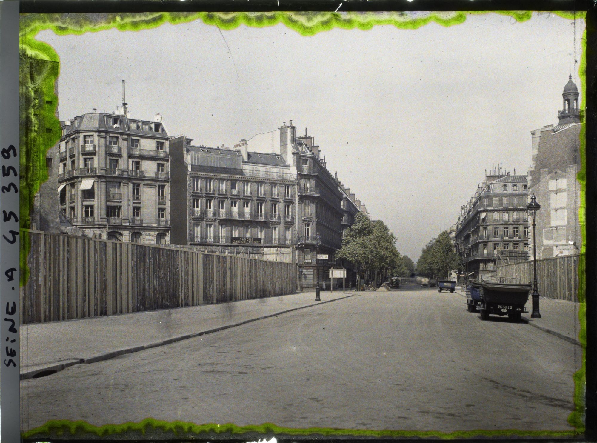 Image représentant Travaux boulevard Haussmann, à l'angle de la rue Taitbout