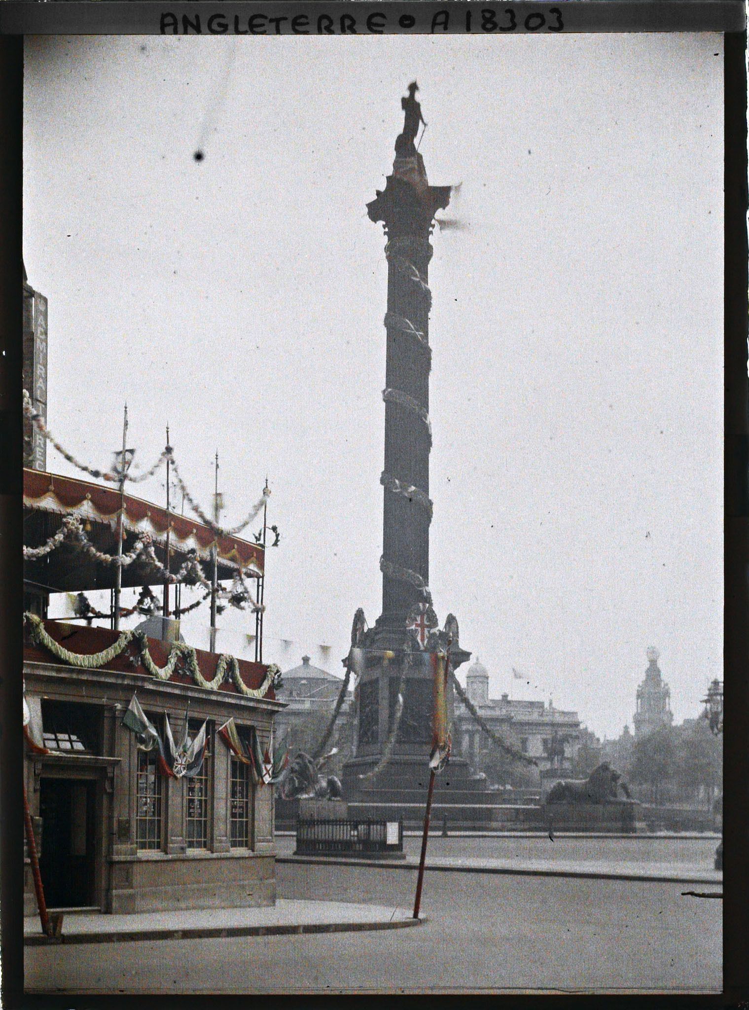 Image représentant La colonne Nelson sur Trafalgar Square