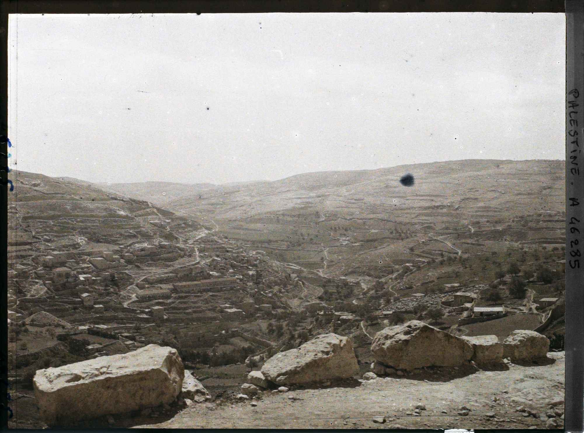 Image représentant Vue d'une colonie de juifs yéménites non loin du village de Siloé