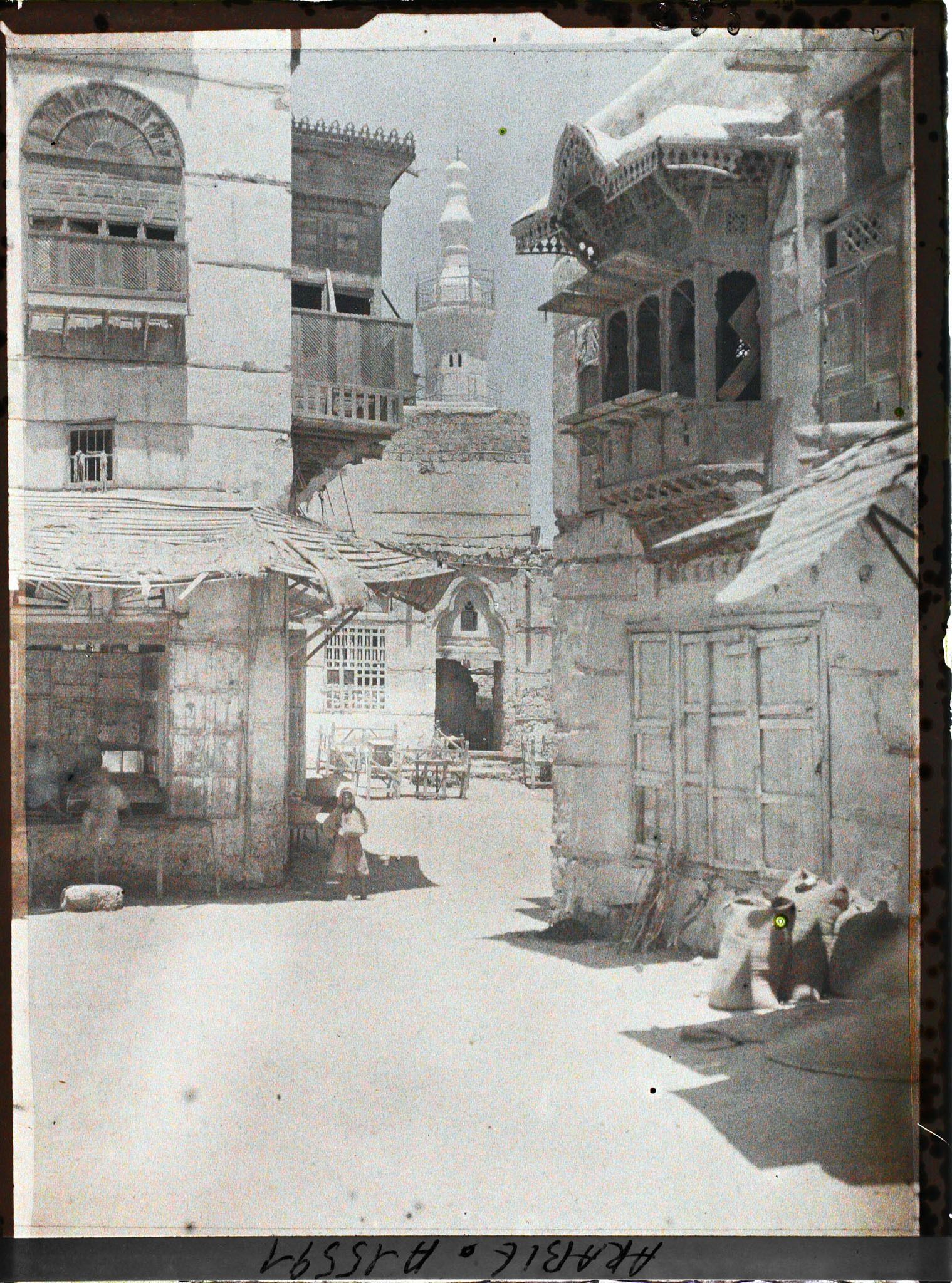 Image représentant Riches maisons et minaret