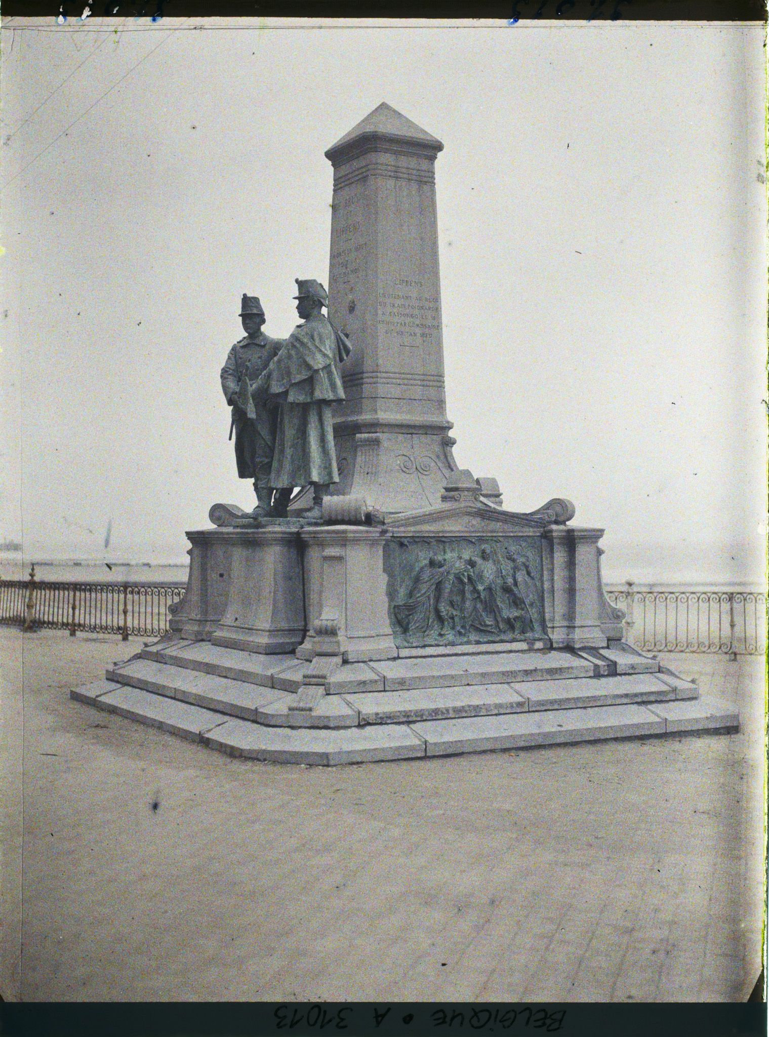 Image représentant Belgique, Blankenberghe, Monument de de Bruyne et Lypens
