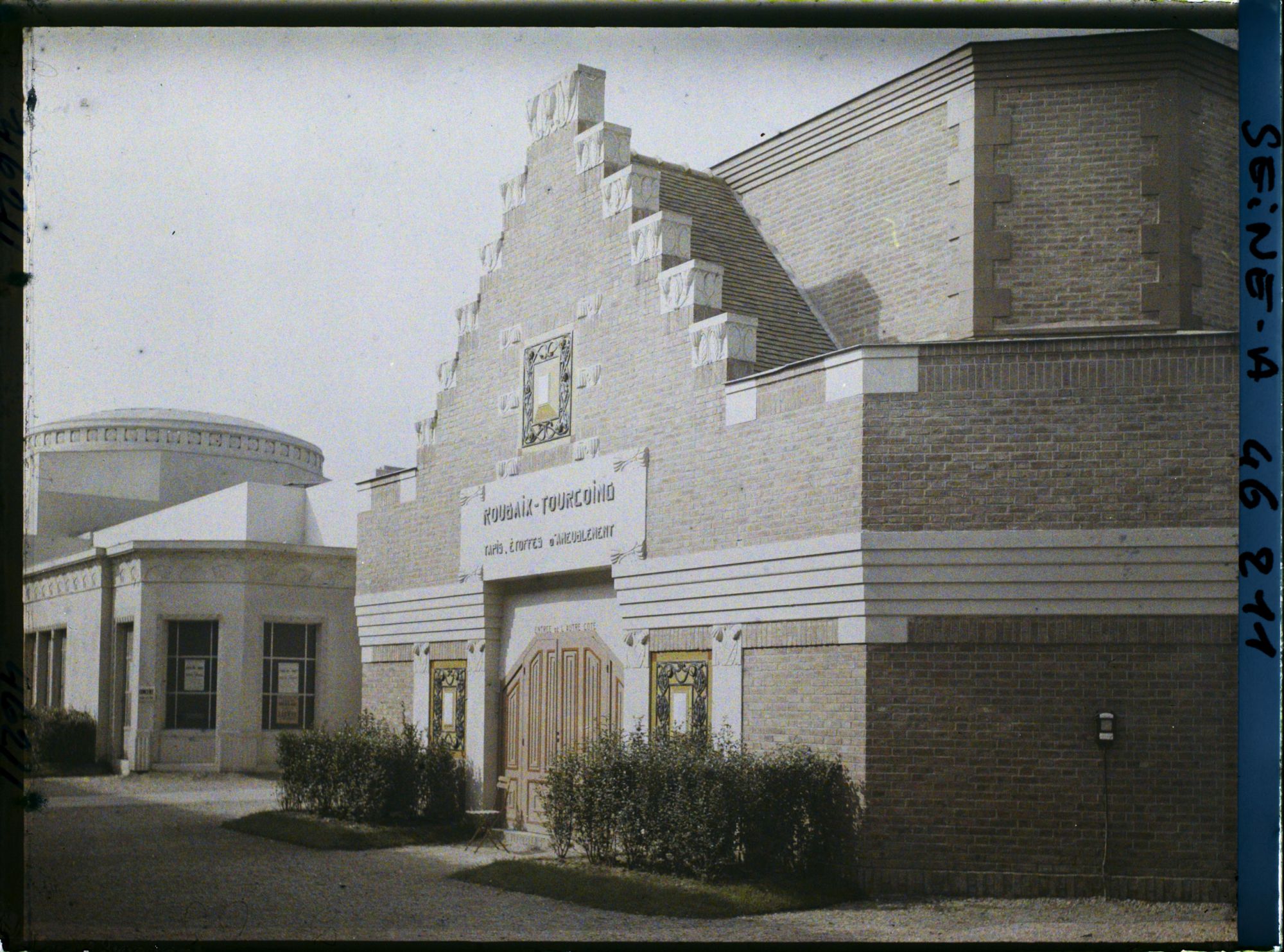 Image représentant L'exposition des Arts Décoratifs, le Pavillon de Roubaix et Tourcoing et celui de Nancy