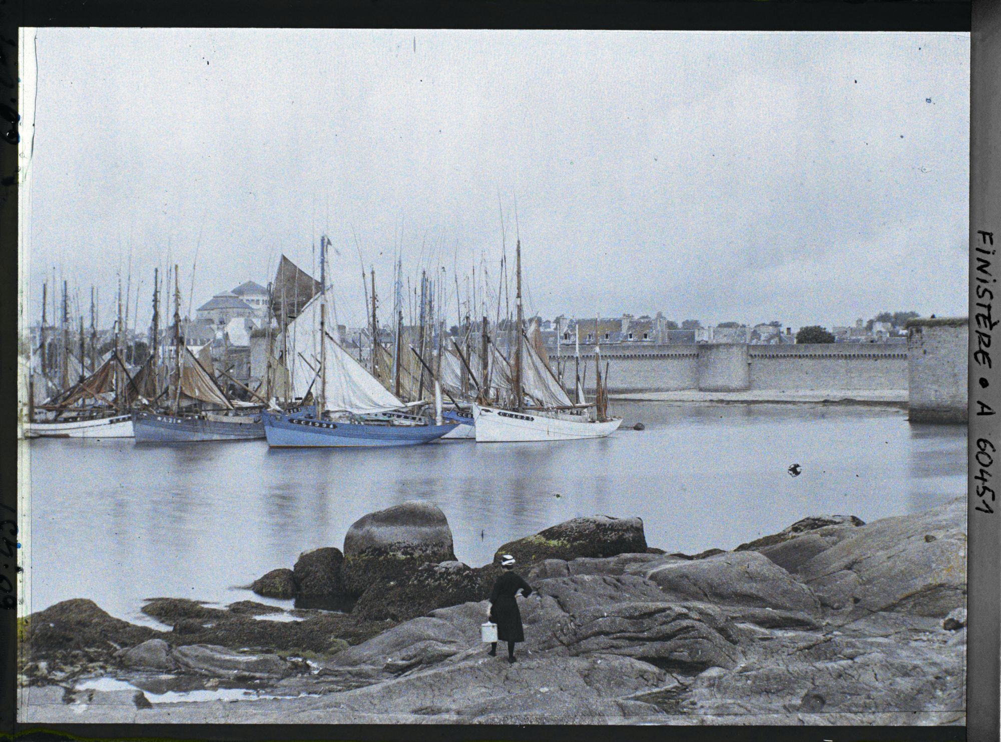 Image représentant Des thoniers dans le port