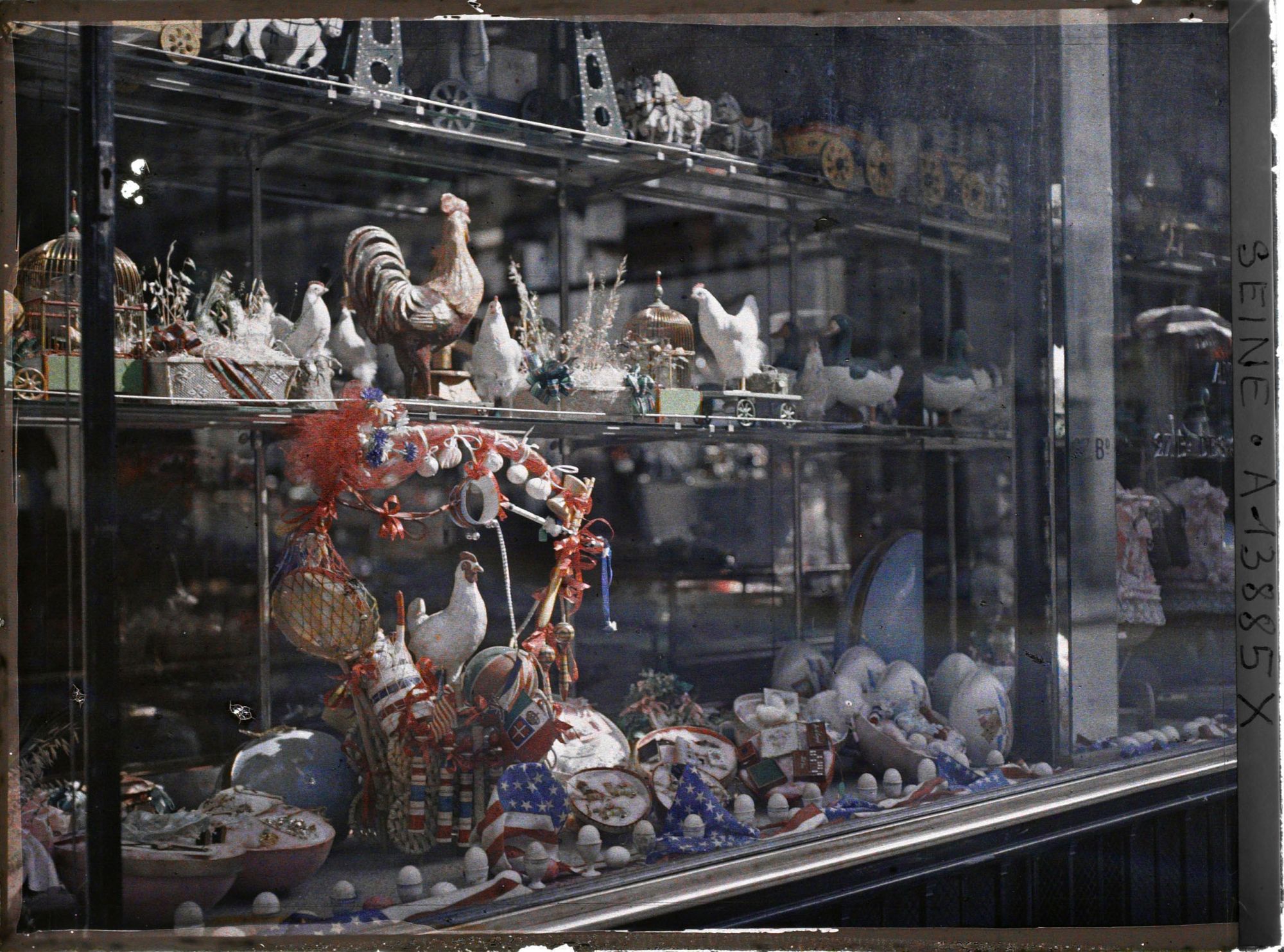 Image représentant Le magasin de jouet Au Nain Bleu, rue St Honoré