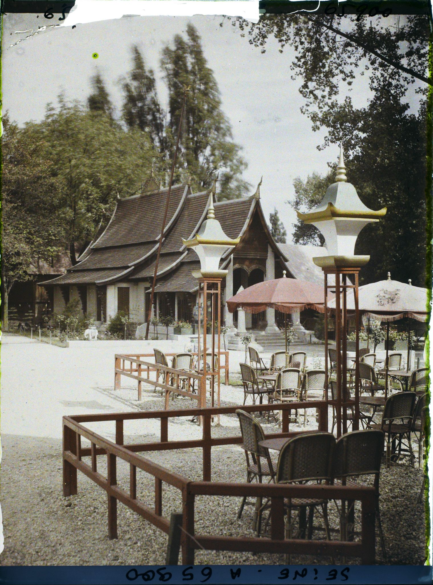 Image représentant L'Exposition Coloniale Internationale de 1931, le pavillon du Laos
