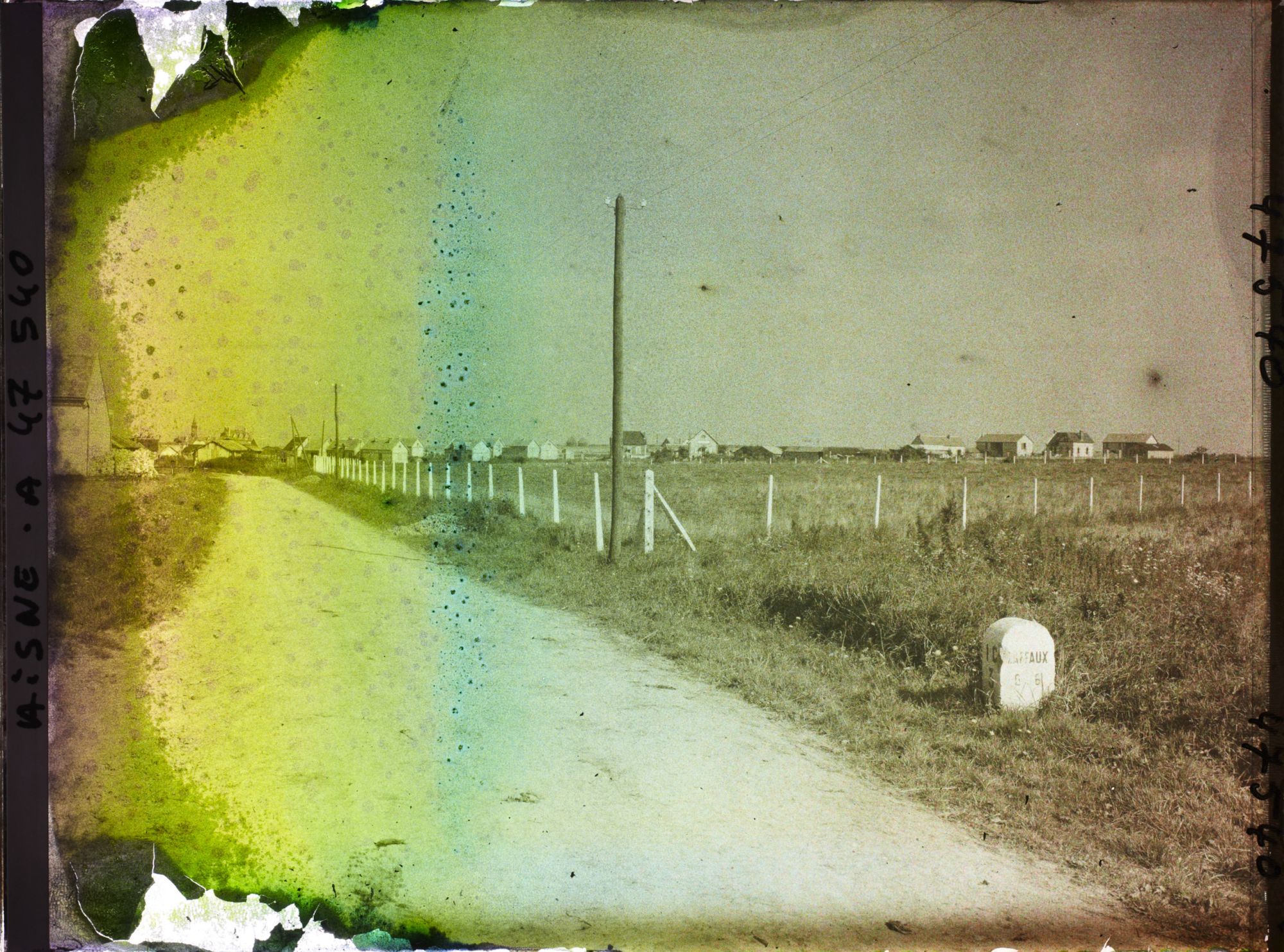 Image représentant France, Laffaux, Le village vue de l'Ouest