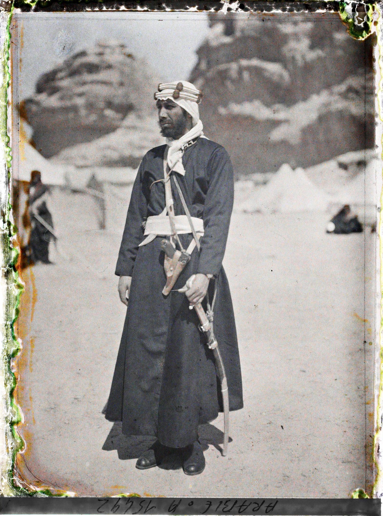 Image représentant Le chérif Nasir, des forces arabes du royaume du Hedjaz