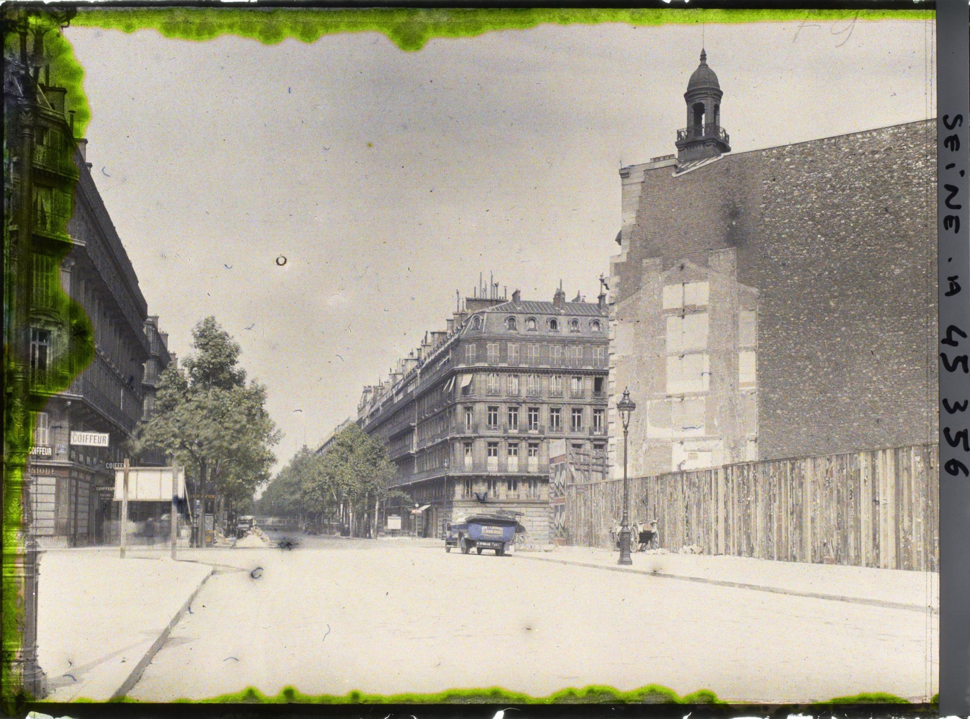 Image représentant Travaux boulevard Haussmann, à l'angle de la rue Taitbout