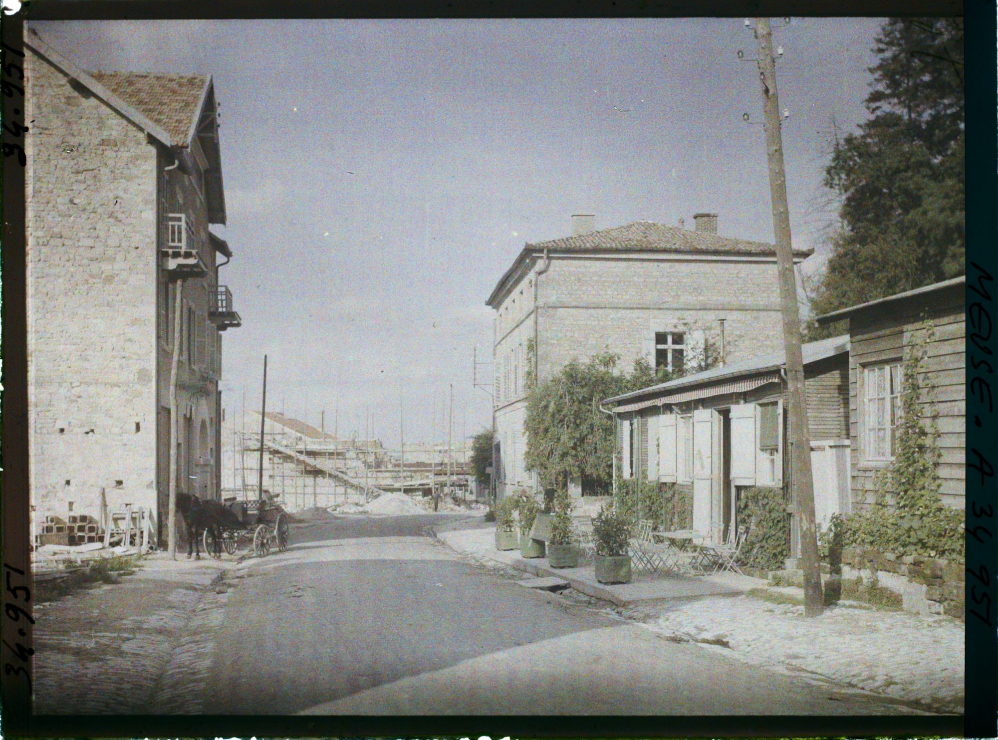 Image représentant France, Clermont en Argonne, Grande Rue