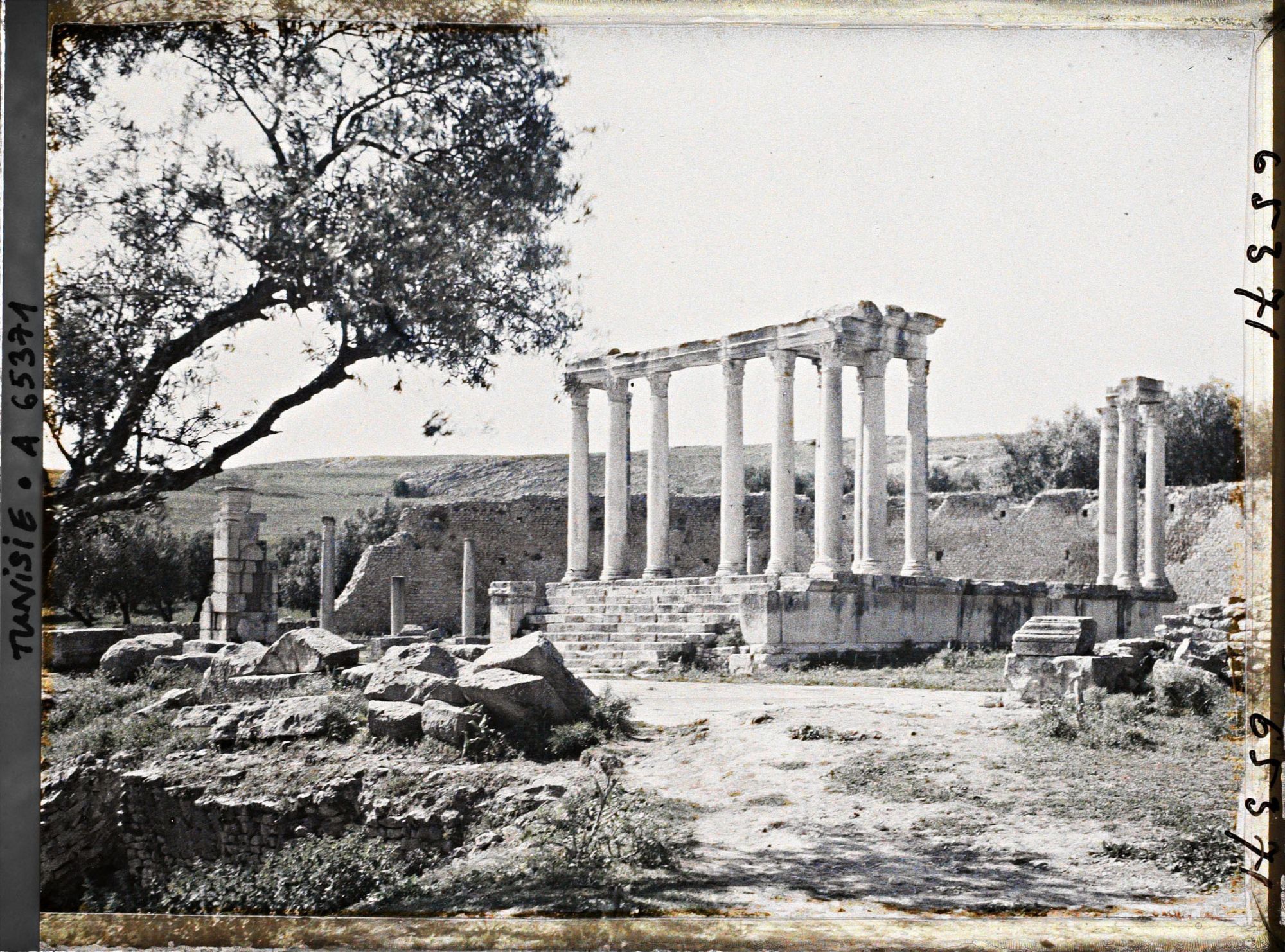 Image représentant Les vestiges du temple de Caelestis