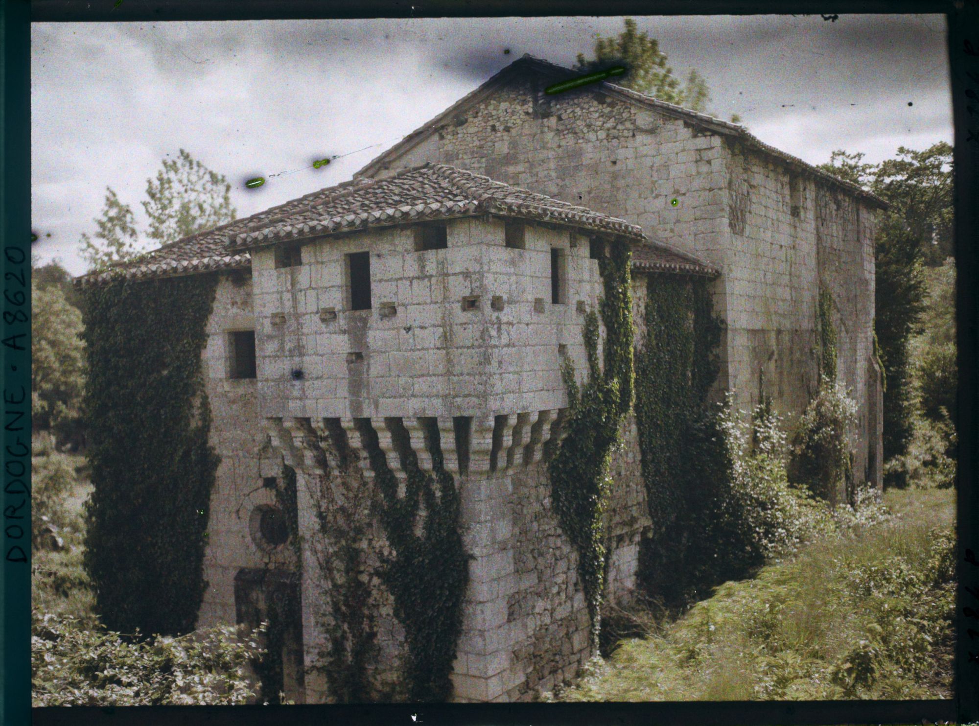 Image représentant France, Périgueux, Ancienne abbaye de Merlande façade latérale