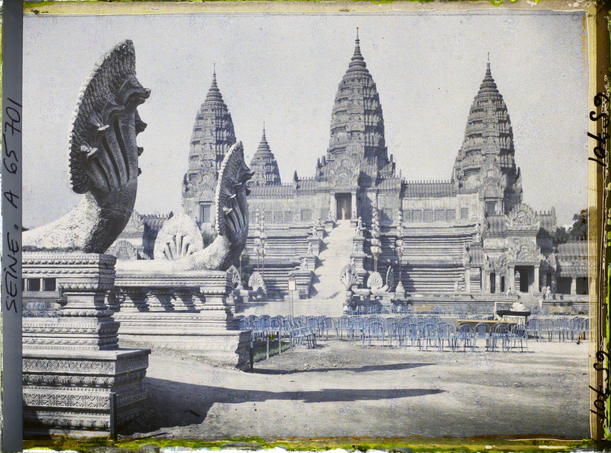 Image représentant L'Exposition Coloniale Internationale de 1931, le temple d'Angkor Vat
