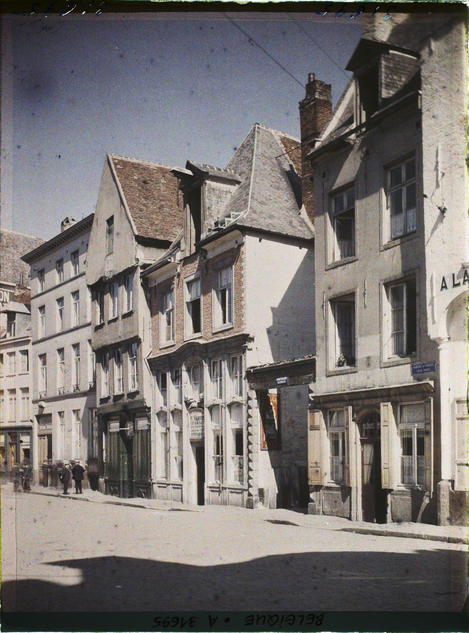 Image représentant Belgique, Louvain, Vieilles Maisons, Marché au poisson   autre vue