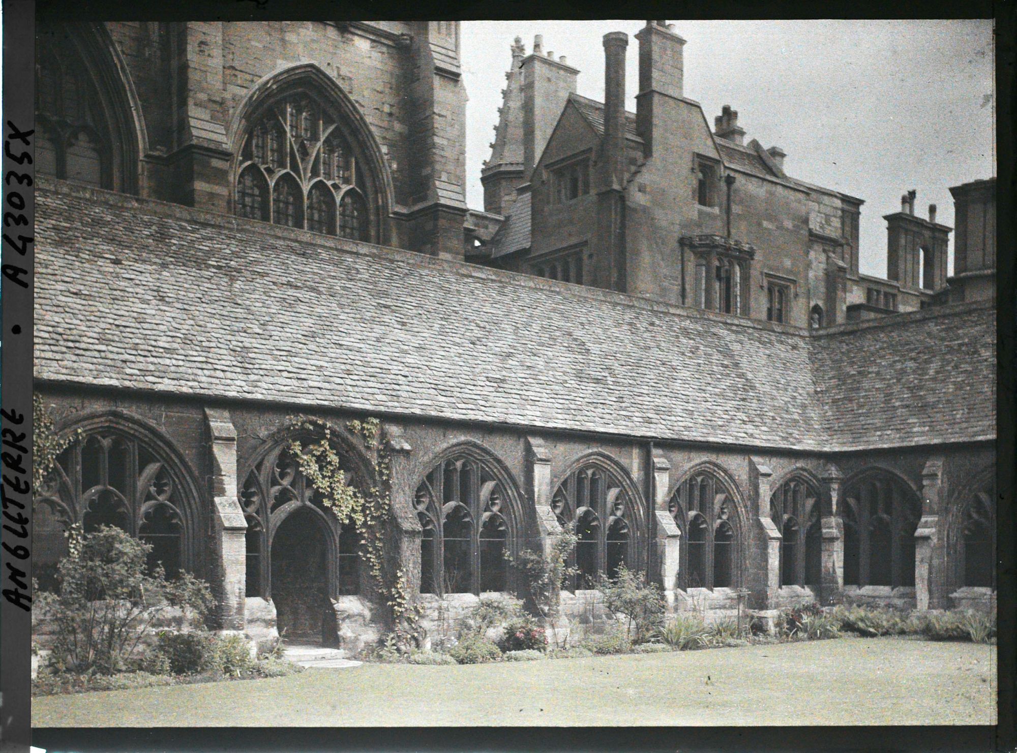 Image représentant Vue extérieure du cloître du New College