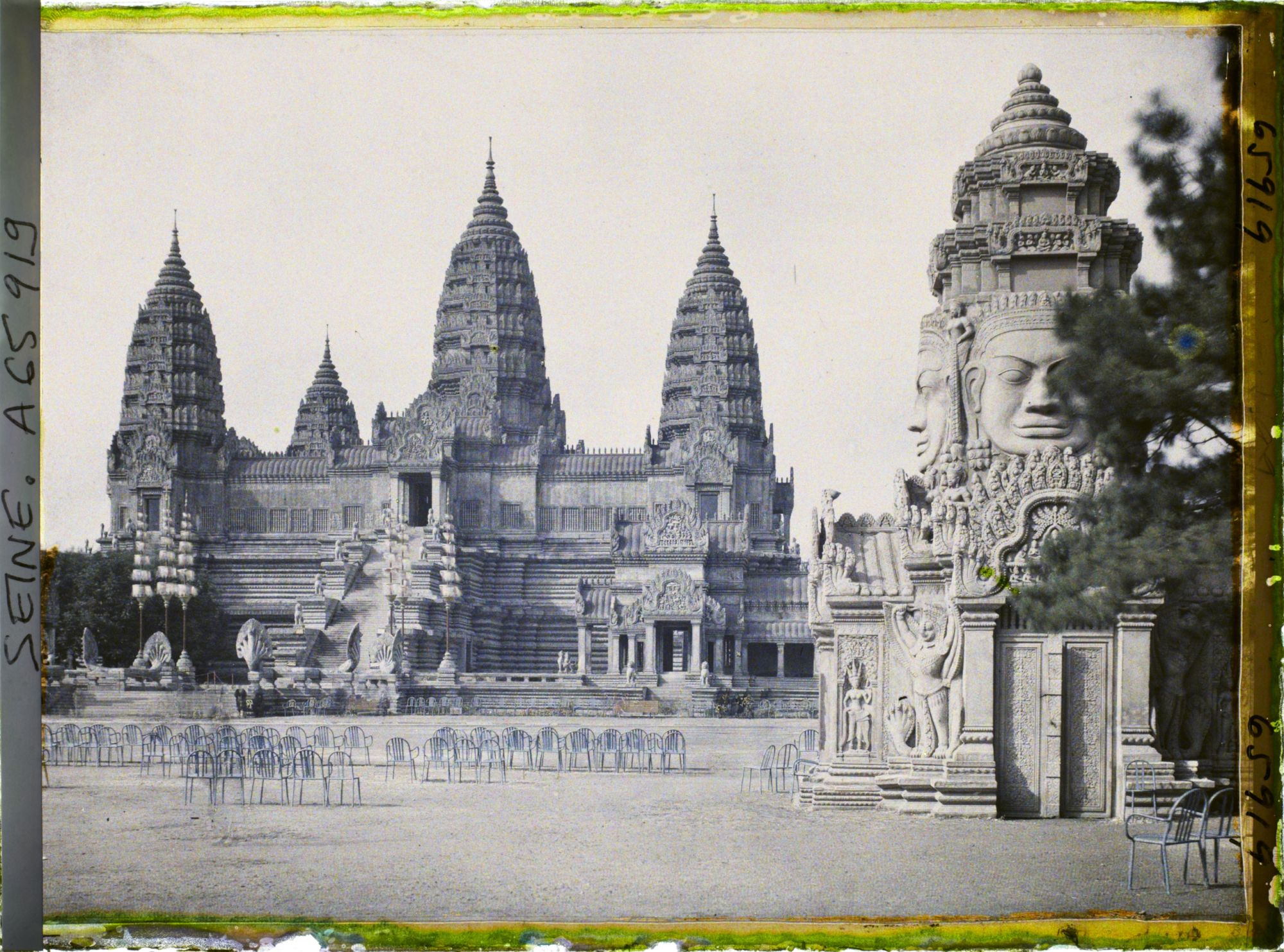 Image représentant L'Exposition Coloniale Internationale de 1931, le temple d'Angkor Vat