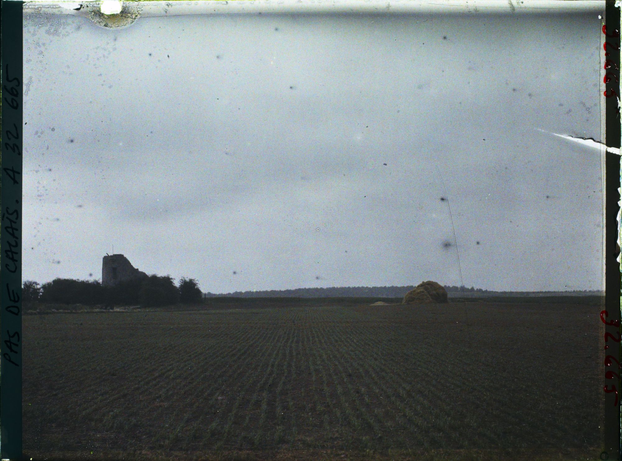 Image représentant France, Carency, Aspect du terrain autour du moulin Topart