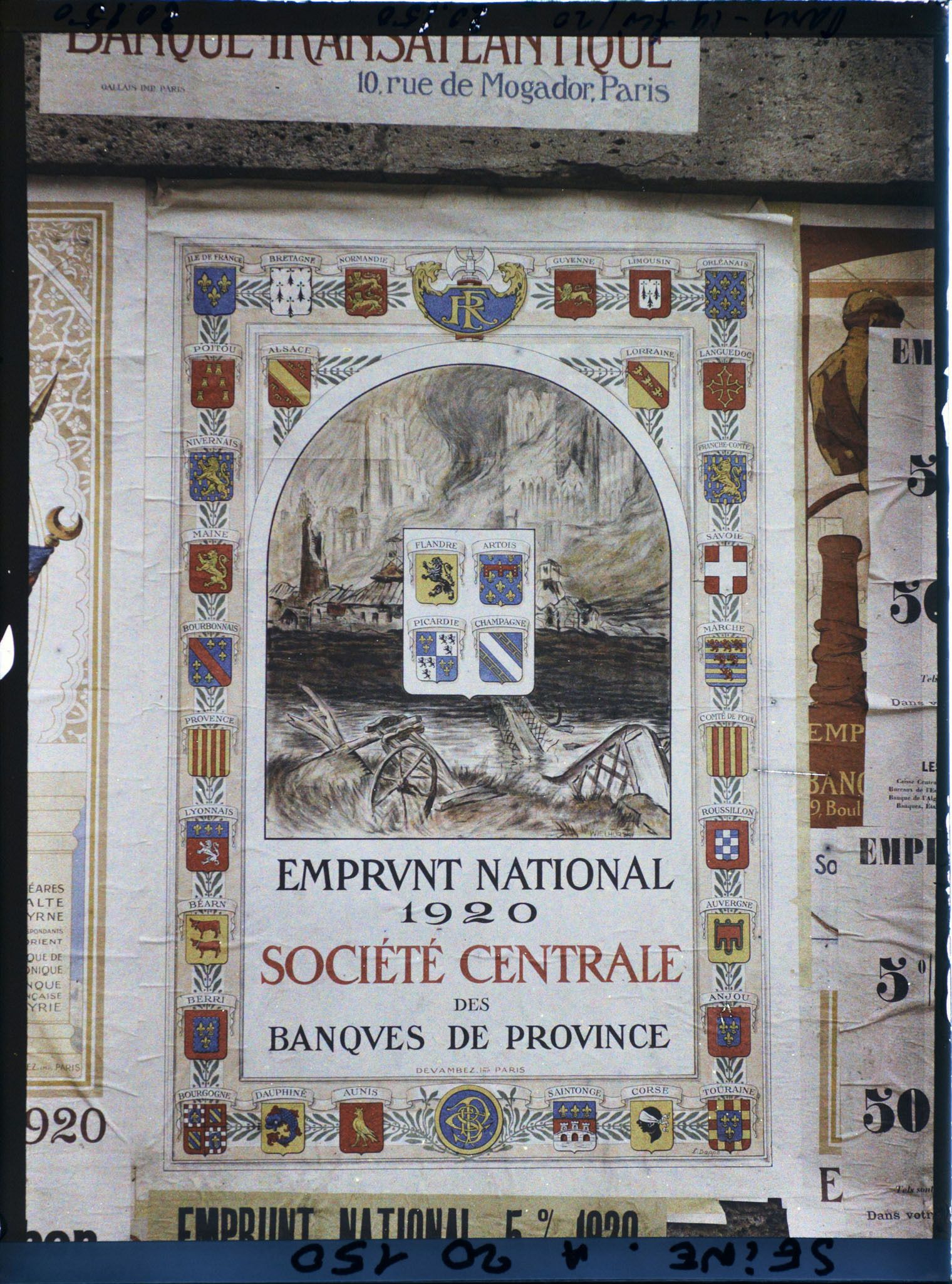 Image représentant Affiche de l'emprunt national de 1920, Société centrale des banques de provinces