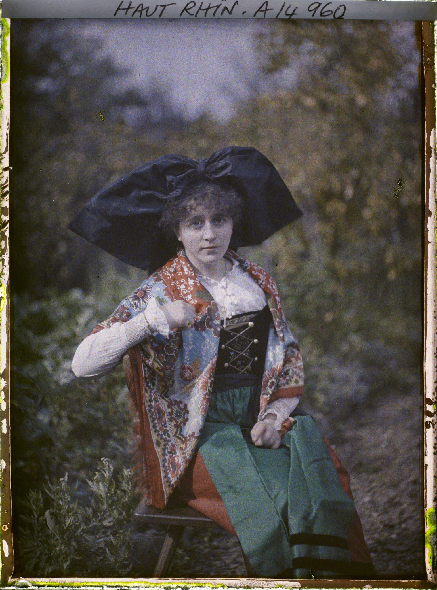 Image représentant Mademoiselle Elisabeth Hincky, fille du Maire de Massevaux