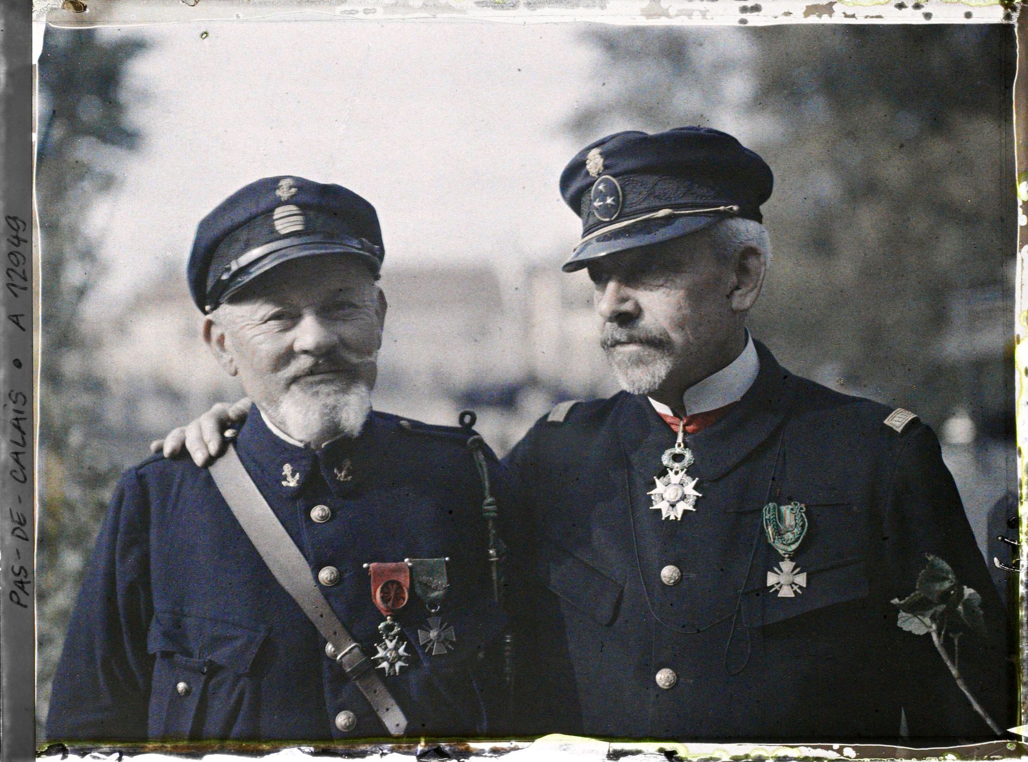 Image représentant St Folquen, Amiral Ronac'h et Commt de Maupeau