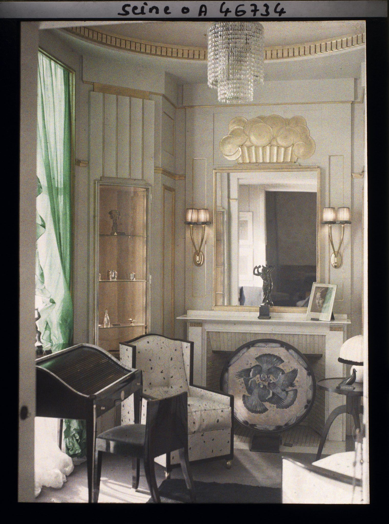 Image représentant L'Exposition des arts décoratifs, Pavillon Ruhlmann ou Hôtel d'un Riche Collectionneur, boudoir