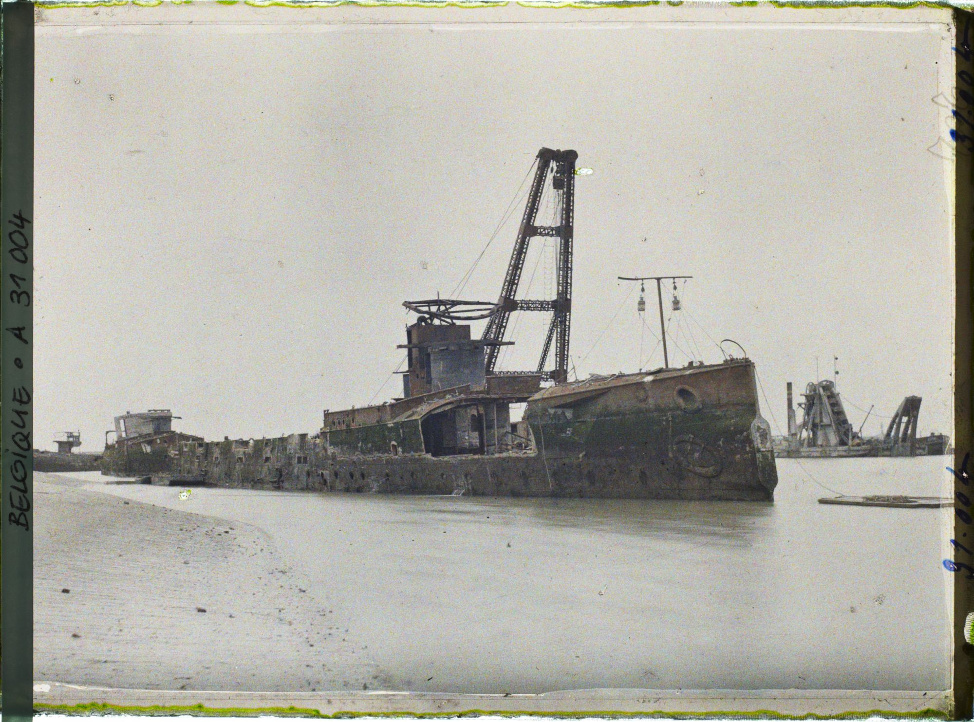Image représentant Belgique, Zeebrugge, L'"Intrepide"