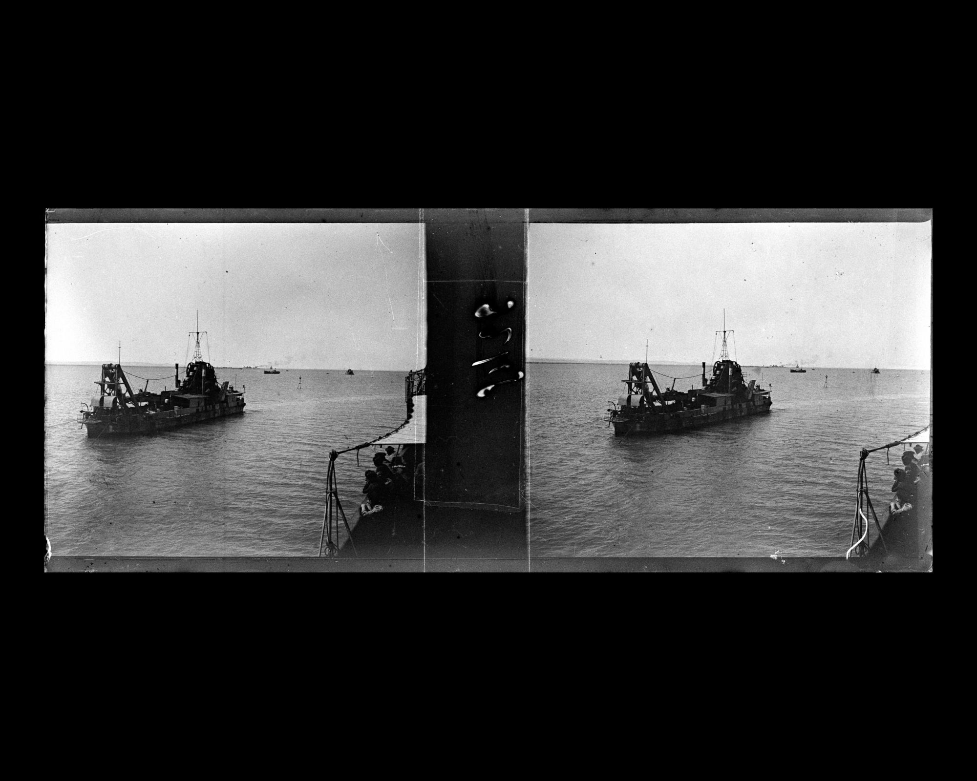 Image représentant Le Lützow dans le golfe de Suez